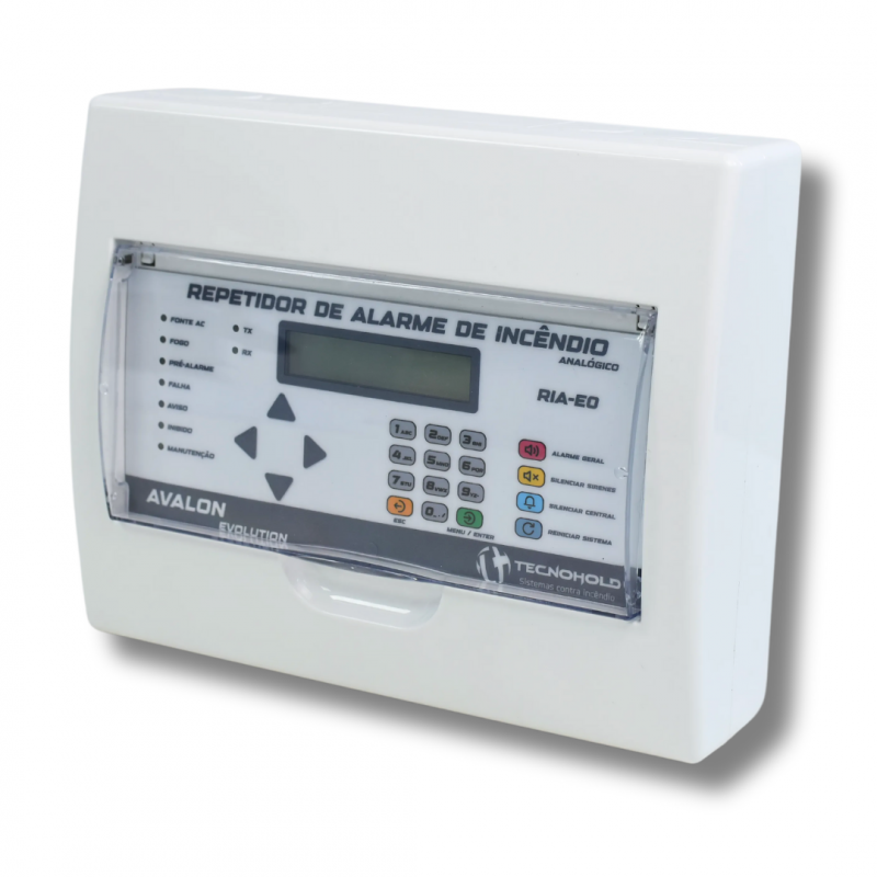 Repetidor da Central de Alarme - Avalon Evolution Analógica